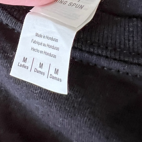 Princeton Tennis T Shirt fitted woman’s black Size Medium - Picture 3 of 3